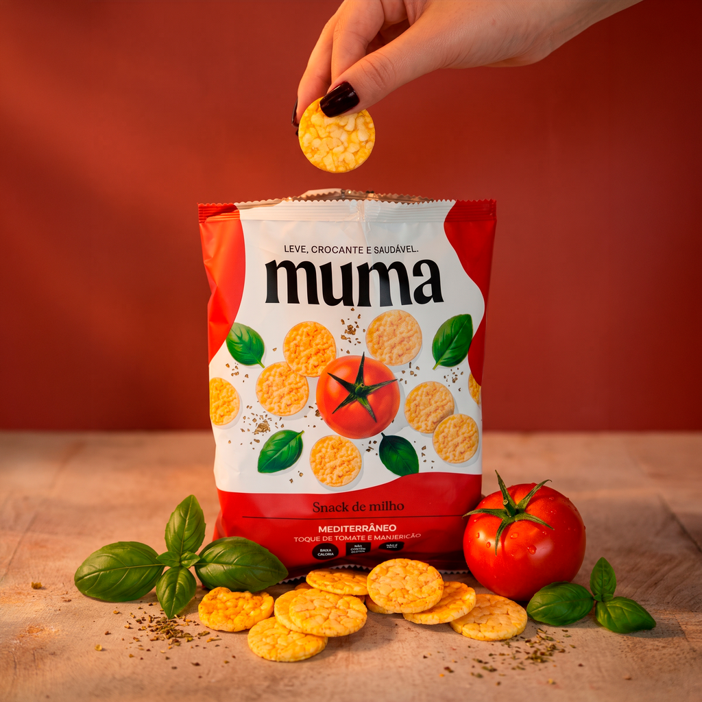 Biscoito Milho Mediterrâneo Minis