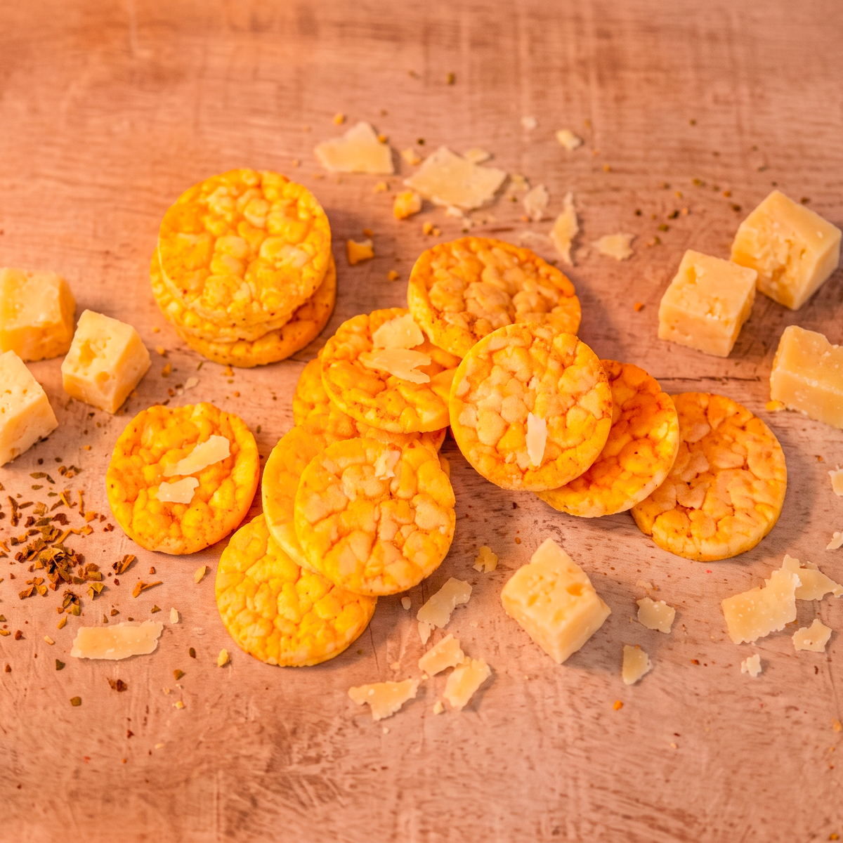 Biscoito Milho Queijo Suave Minis