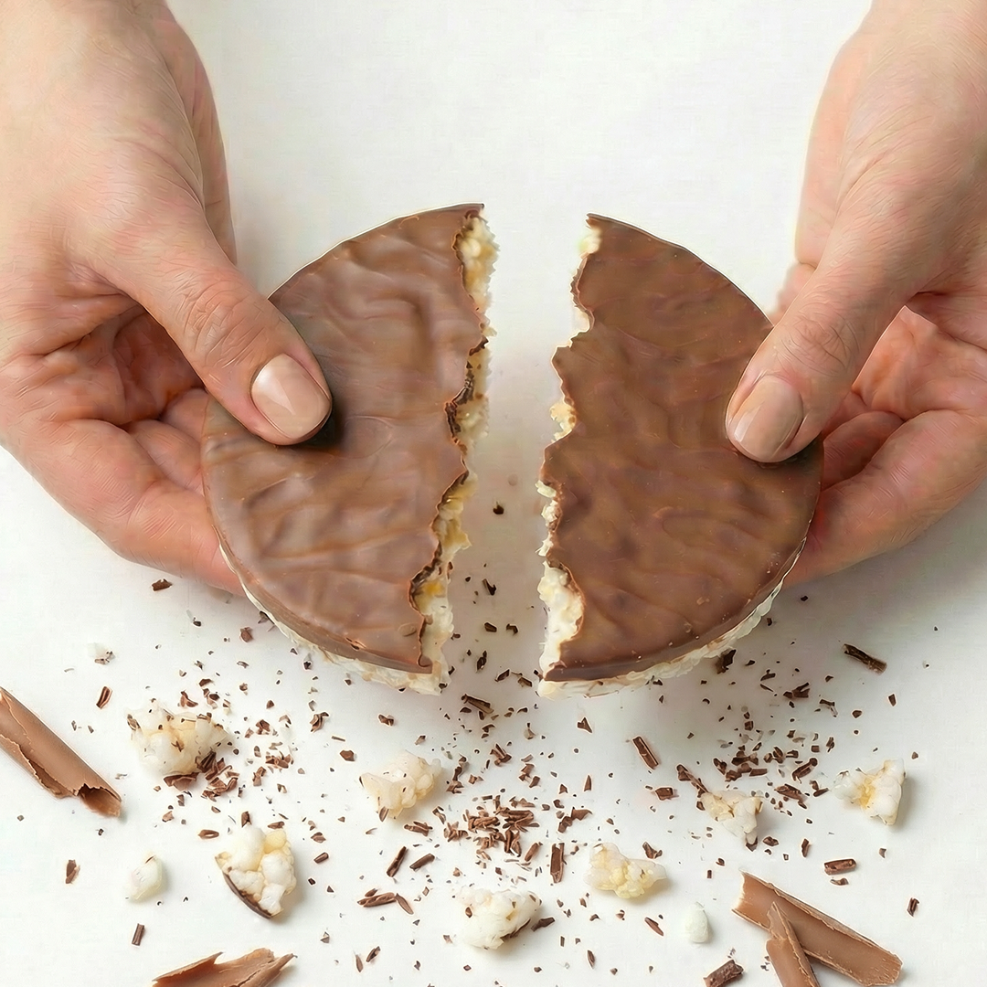 Biscoito de Arroz Chocolate ao Leite 60g