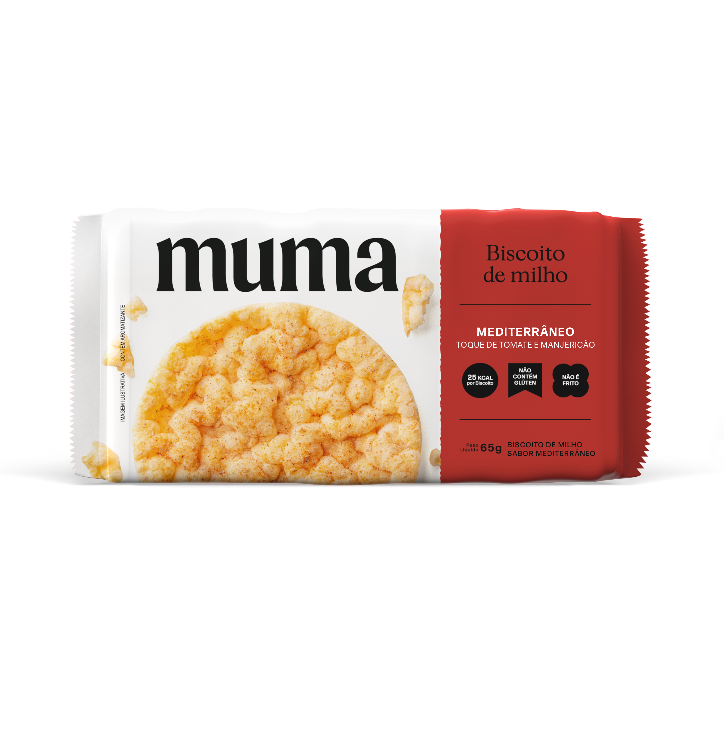 Biscoito Milho Mediterrâneo