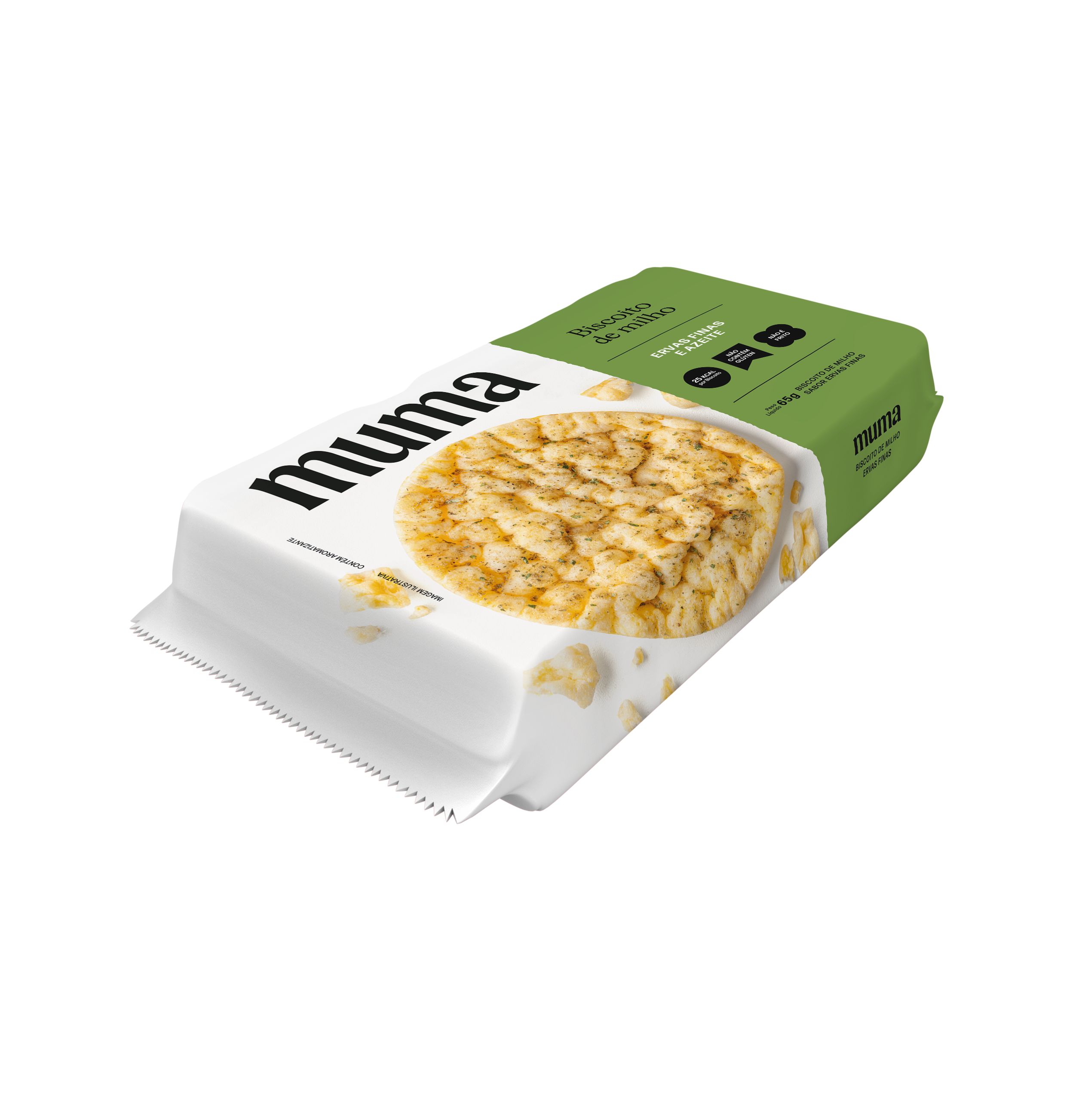 Biscoito Milho Ervas Finas