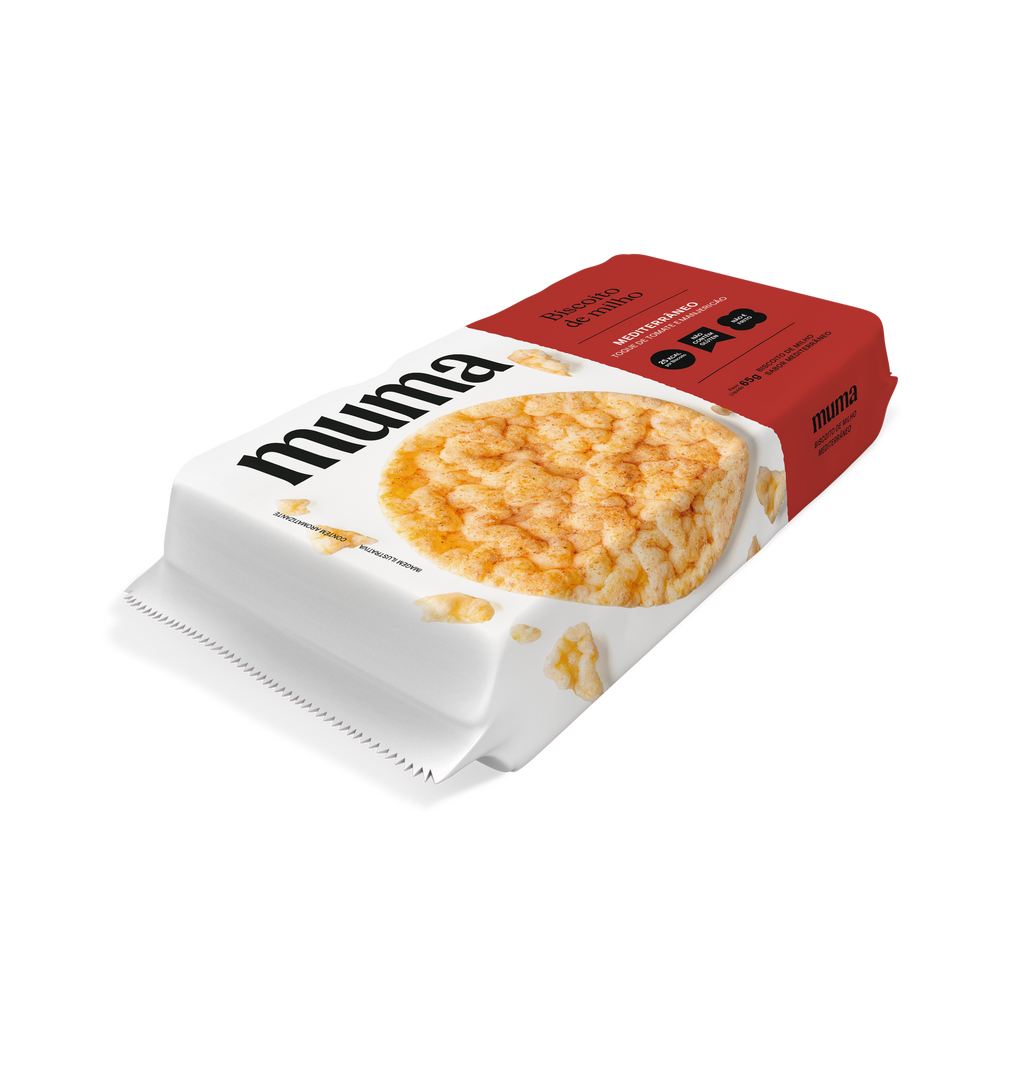 Biscoito Milho Mediterrâneo