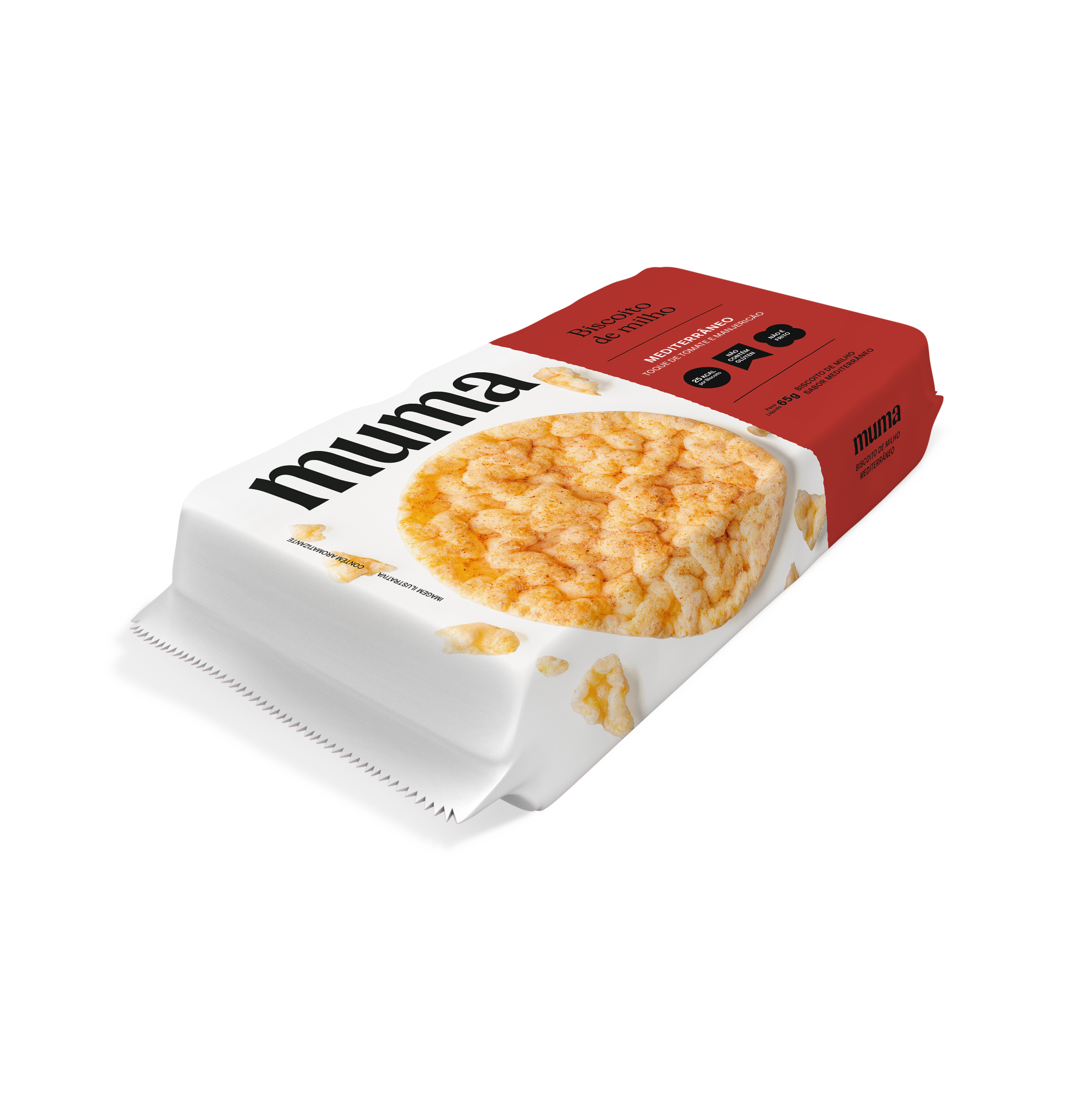 Biscoito Milho Mediterrâneo