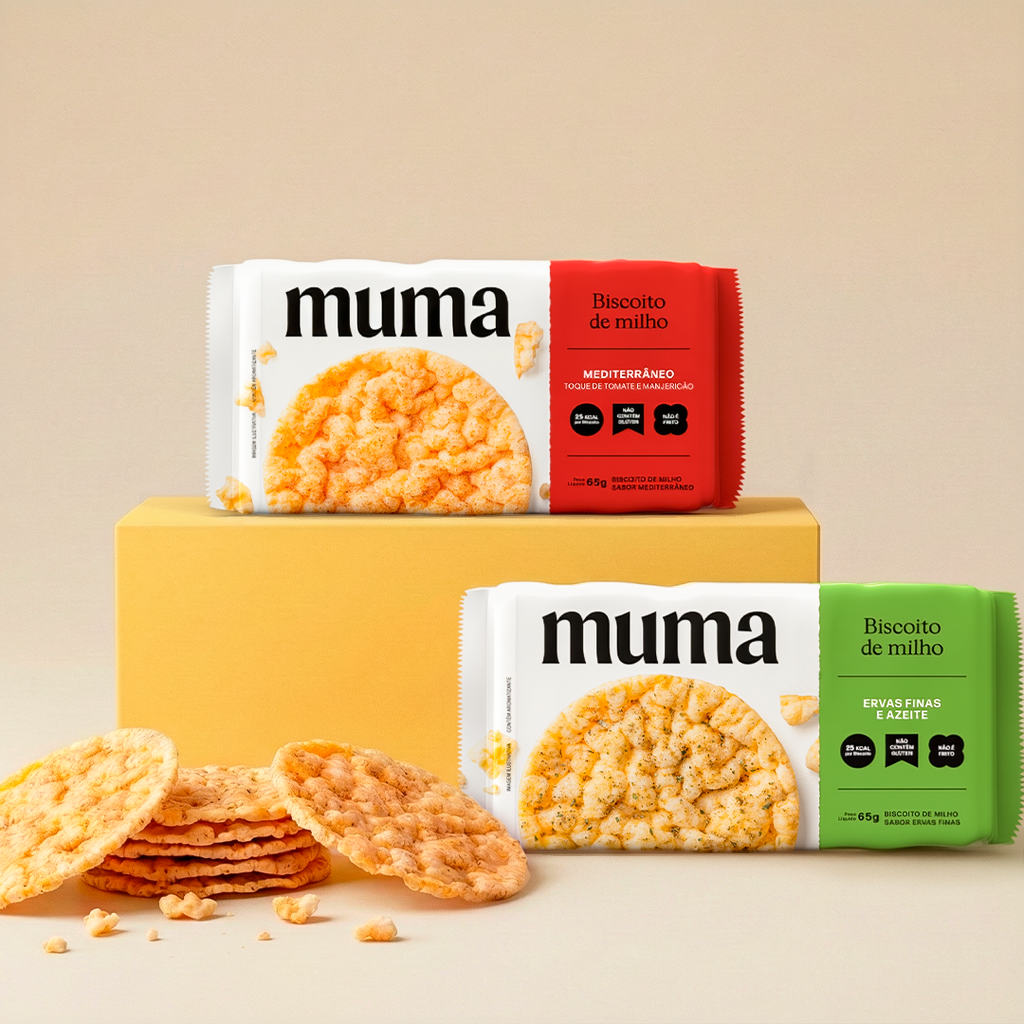 Biscoito Milho Mediterrâneo