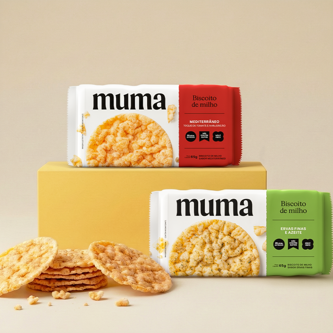Biscoito Milho Mediterrâneo