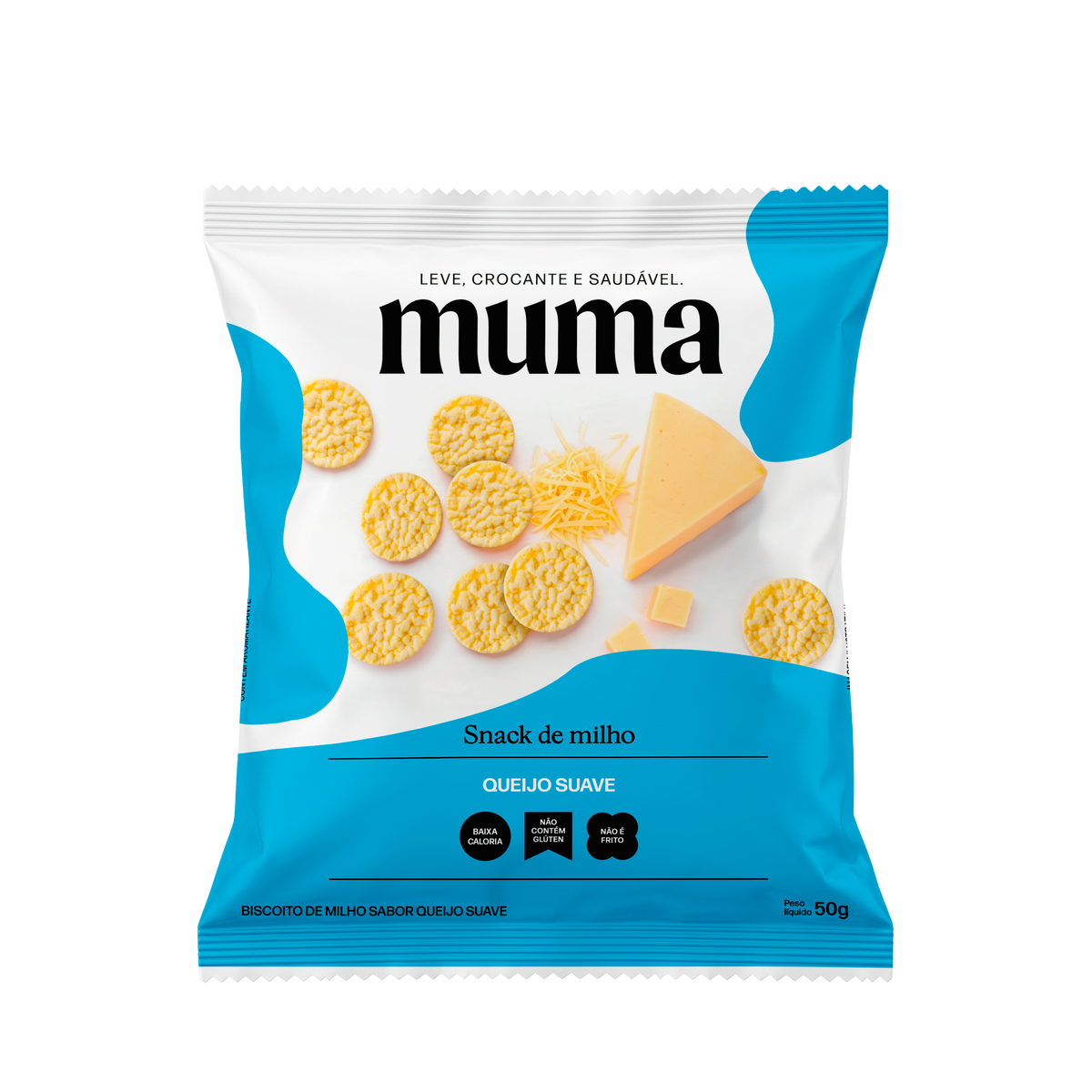 Biscoito Milho Queijo Suave Minis