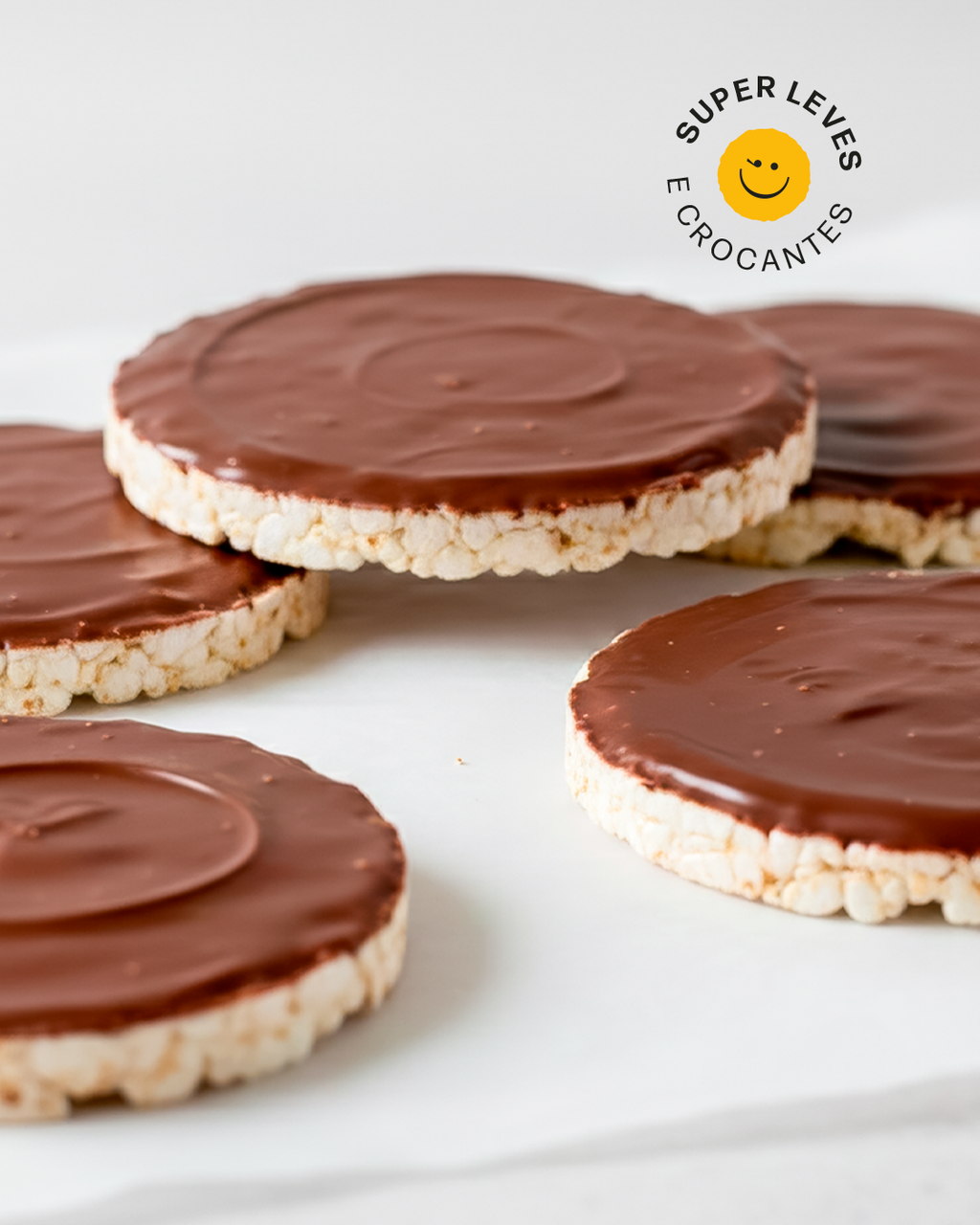 Biscoito de Arroz Chocolate ao Leite 30g (Individual)