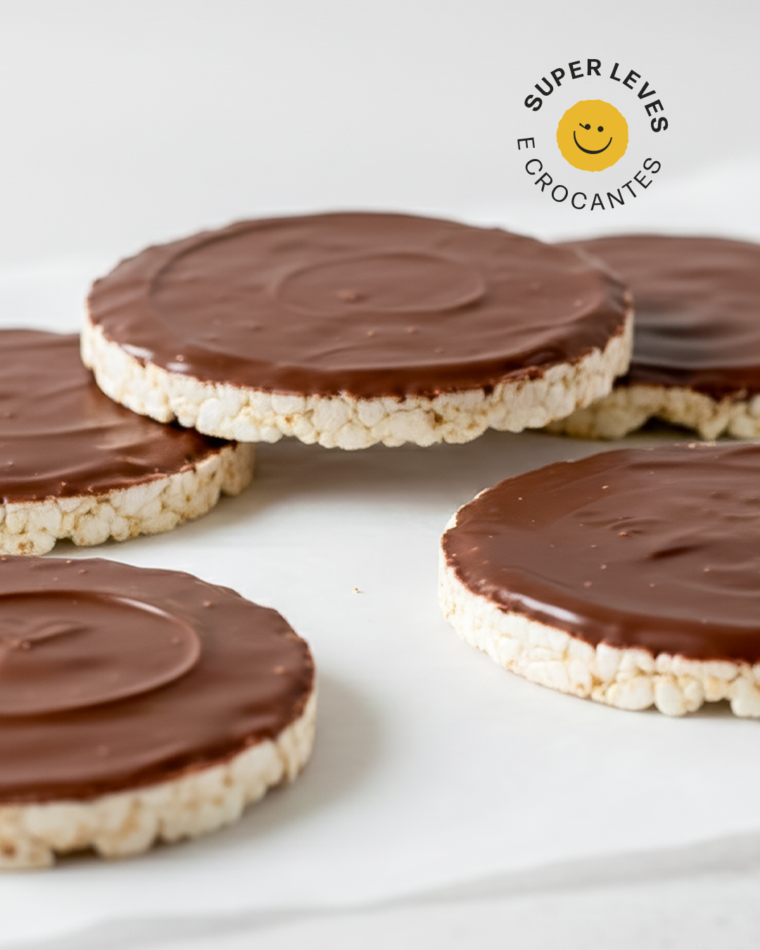 Biscoito de Arroz Chocolate ao Leite 30g (Individual)