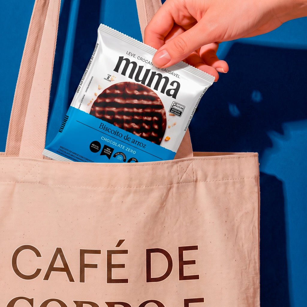 Biscoito de Arroz Chocolate Zero 30g (Individual)